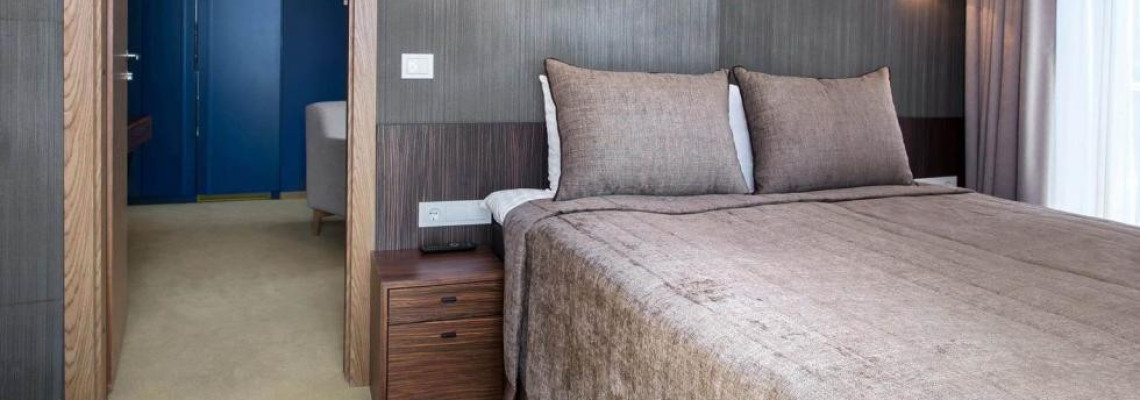 Liukso apartamentai su terasa